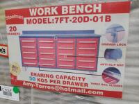 Unused Steelman 7Ft Work Bench