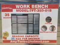 Unused Steelman Stainless Steel 7Ft Work Bench