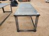 Unused 30'' X 90'' Steel Work Bench w/10ga Top - 2