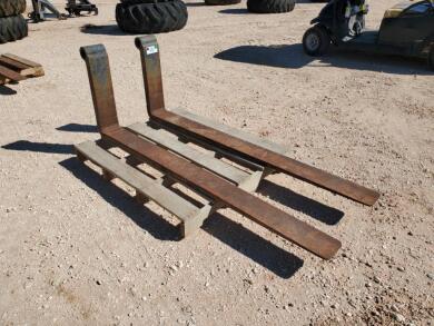 Set of Telehandler Forks