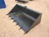 Unused 66'' Skid Steer Bucket w/Teeth - 3