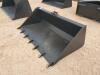 Unused 66'' Skid Steer Bucket w/Teeth - 3