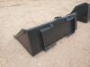 Unused 66'' Skid Steer Bucket w/Teeth - 5