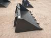 Unused 66'' Skid Steer Bucket w/Teeth - 7