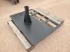 Unused Skid Steer Trailer Mover 2'' Hitch Receiver - 3