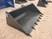 Unused 66'' Skid Steer Bucket w/Teeth