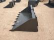 Unused 66'' Skid Steer Bucket w/Teeth - 4