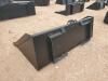 Unused 66'' Skid Steer Bucket w/Teeth - 13
