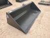 Unused 78'' Skid Steer Bucket w/Single Blade - 9