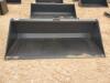 Unused 78'' Skid Steer Bucket w/Single Blade - 2