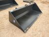 Unused 78'' Skid Steer Bucket w/Single Blade - 9