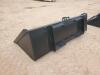 Unused 78'' Skid Steer Bucket w/Single Blade - 13
