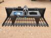 Unused 76'' Single Cylinder Skeleton Grapple Bucket - 14