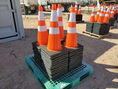 Unused (50) Safety Traffic Cones