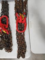 Unused (1) 5/16'' 7ft G80 Chain Sling Double