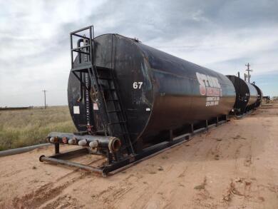 500 Barrel Skid Mounted Frac Tank