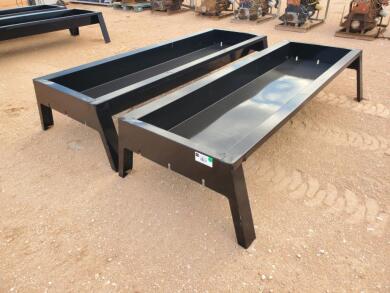 (2) Unused Livestock Feeding Troughs