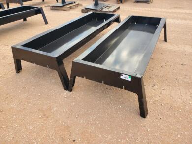 (2) Unused Livestock Feeding Troughs