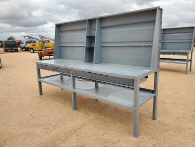 10ft Work Bench with Drawers