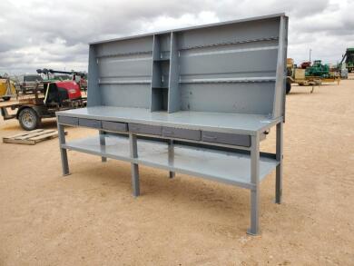 10ft Work Bench with Drawers