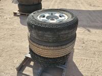 (3) Different Pickup Wheels w/Tires