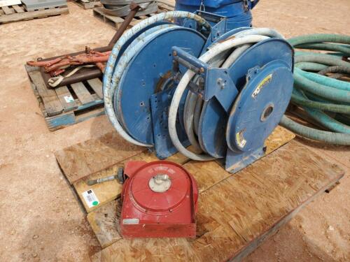 (3) Hose Reels