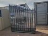 Unused Greatbear 14ft Iron Gate with artwork ''DEER '' in the Middle Gate Frame - 2