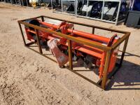 Unused Mower King TAS81 Rototiller, 3 Point Hitch Type