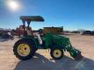 John Deere Tractor w/Front end Loader - 4