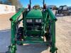 John Deere Tractor w/Front end Loader - 15