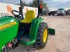 John Deere 3032 E Tractor w/3 PT Hitch Blade - 11