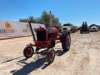 Farmall Cub with Sickle Bar Mower/1 Bottom Plow