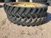 (2) John Deere Duals w/Tires 320/90 R 54 - 2