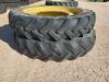 (2) John Deere Wheels w/Tires 380/90 R 50 - 3