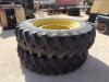 (2) John Deere Wheels/Tires 480/80 R 46