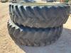 (2) John Deere Duals w/Tires 18.4 R 46 - 2