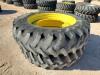 (2) John Deere Wheels w/Tires 480/80 R 46