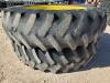 (2) John Deere Wheels w/Tires 480/80 R 46 - 2