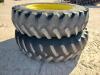 (2) John Deere Wheels w/Tires 480/80 R 46 - 4