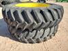 (2) John Deere Duals w/Tires 480/80 R 42 - 4