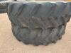 (2) John Deere Wheels w/Tires 520/85 R 42 - 2