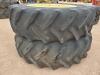 (2) John Deere Wheels w/Tires 520/85 R 42 - 4