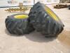 (2) Combine Wheels/Tires 28 L-26