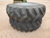 (2) Unused Tractor Wheels w/Tires 16.9-28 - 4