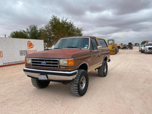 1989 Ford Bronco Multipurpose Vehicle