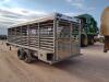 Unused 2022 Gitesa Rancher Livestock Gooseneck Trailer - 3