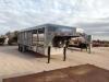 Unused 2022 Gitesa Rancher Livestock Gooseneck Trailer - 6