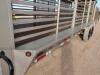 Unused 2022 Gitesa Rancher Livestock Gooseneck Trailer - 12