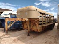 Bruton Livestock Gooseneck Trailer