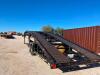 1991 Wall Gooseneck Car Hauler Trailer - 5